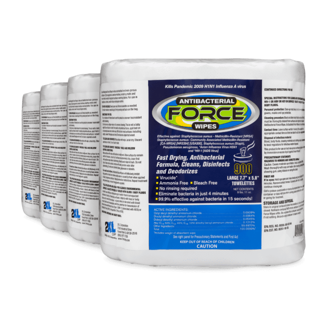 2XL-401 Disinfectant wipes - 900 ct. Refill